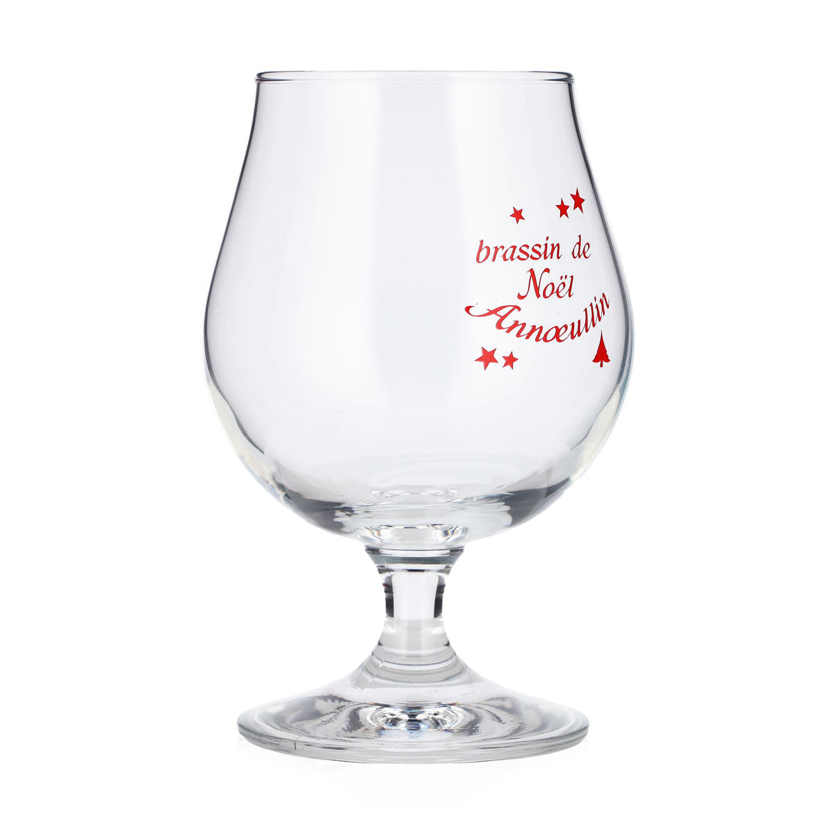 6 Brassin de Noel Annoeullin Beer Glasses, 0.35 L, Goblet-Style – View 3
