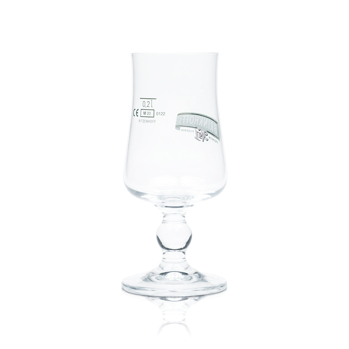 6x Brinkhoffs Beer Glass 0.2l Goblet No. 1 Ritzenhoff Tulip Glasses Brewery Beer – View 3