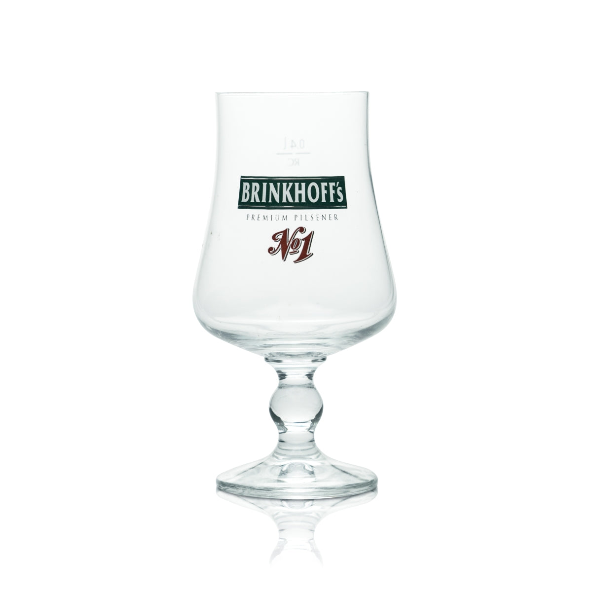 6x Brinkhoffs Glass 0.4l Pilsner Tulip Beer Cup Glasses Gastro Calibrated Brewery – View 2