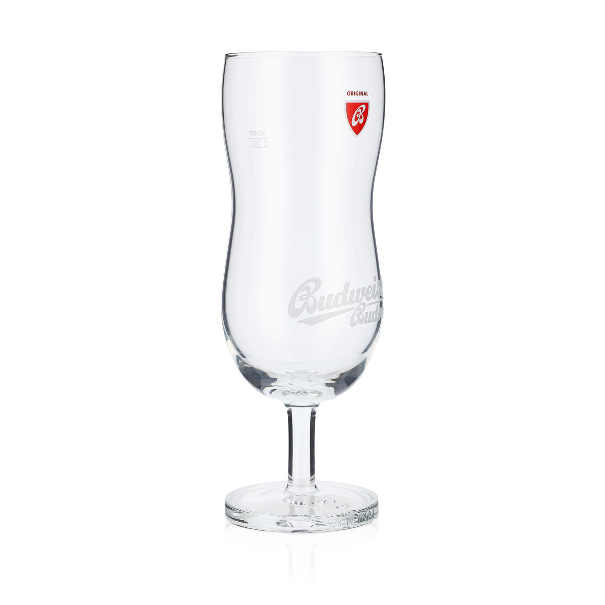 6x Budweiser beer glass 0.25L contoured glass beer glasses designer glasses Budvar – View 3