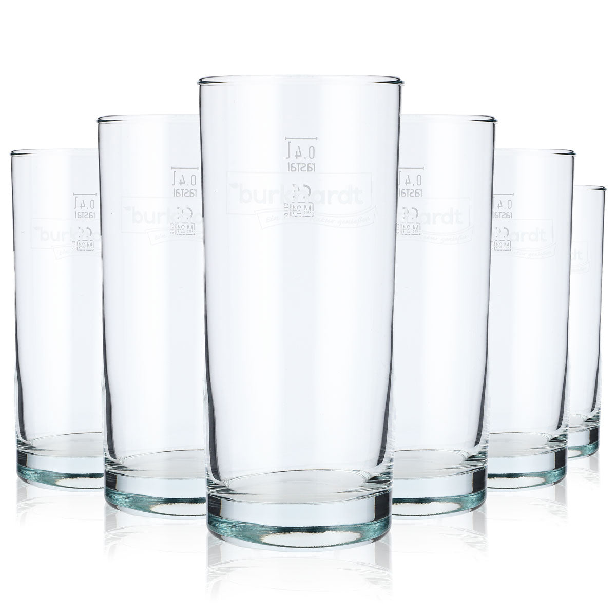6x Burkhardt juice glass 0.4l glasses Long drink glasses Cups Rastal Amsterdam – View 5