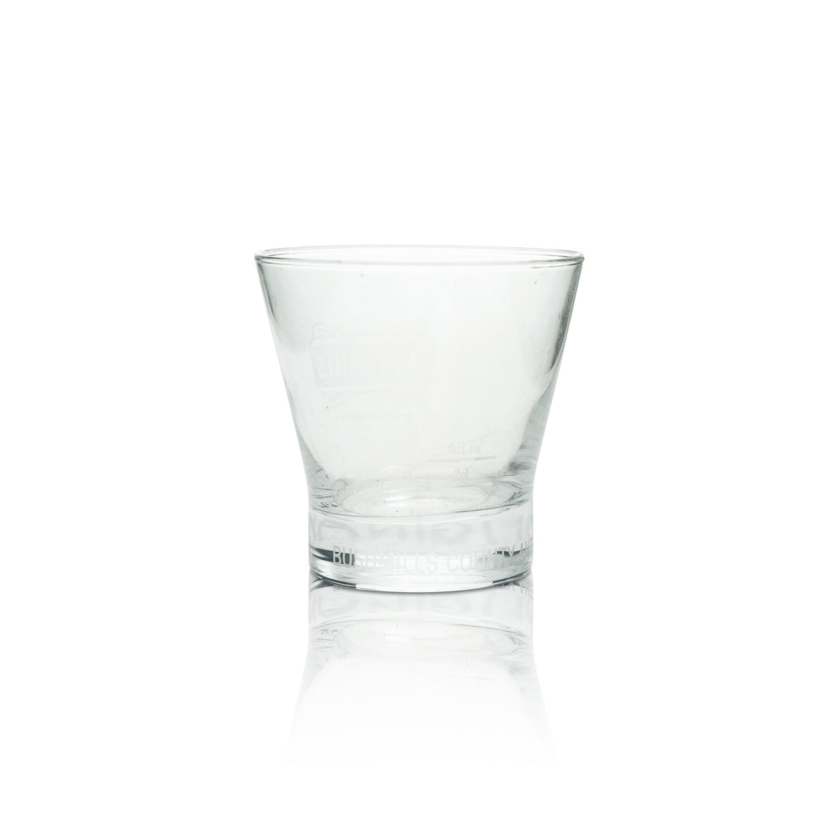 6x Bushmills Whiskey Glass Tumbler Anniversary Glass 400th Printed Base – View 2