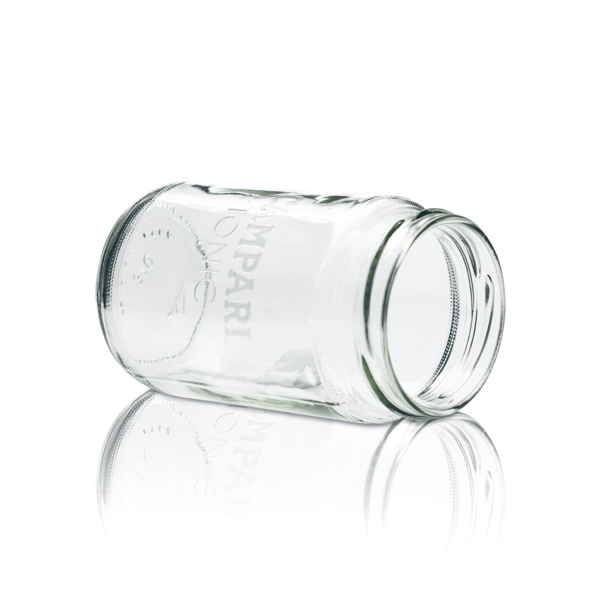 6x Campari Glass Jar 0.3l Tonic Long Drink Cocktail Preserving Jars Spritz Gastro – View 4