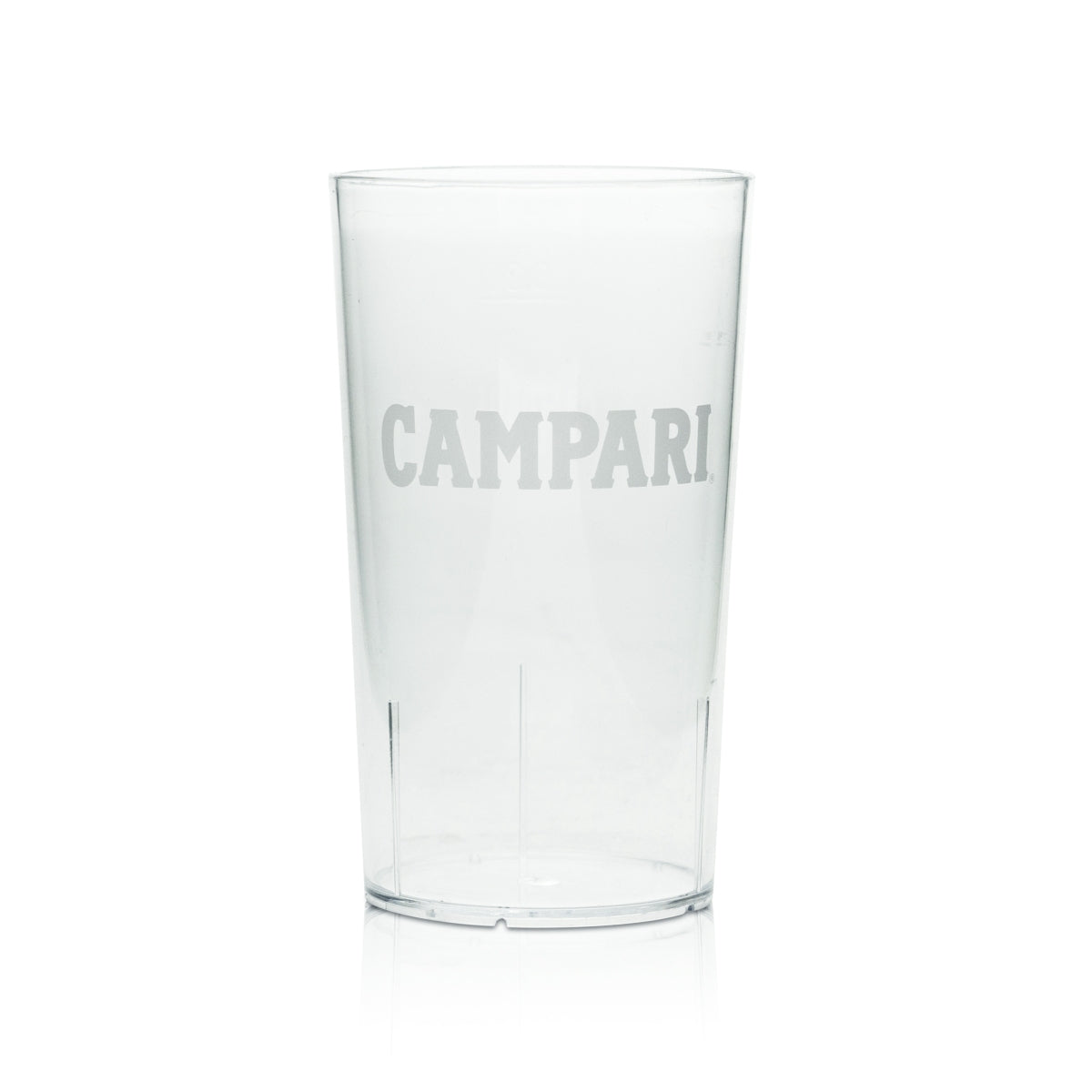 6x Campari reusable cups, 0.3 l, glass, plastic, festival party glasses, plastic – View 2