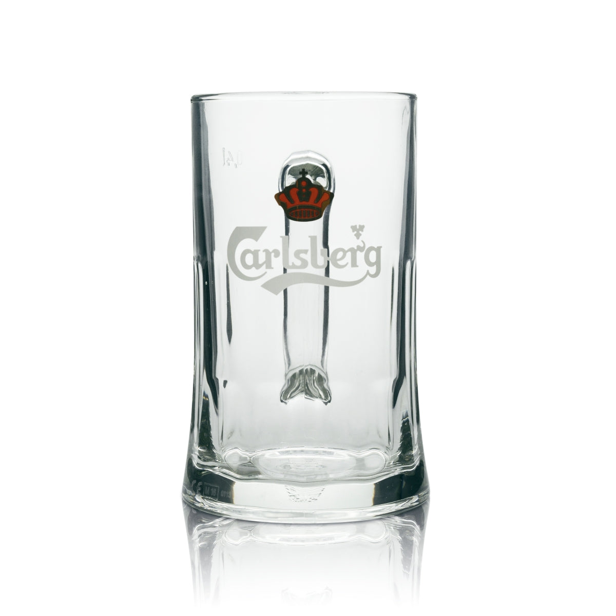 6x Carlsberg beer glass mug 400ml sahm – View 2