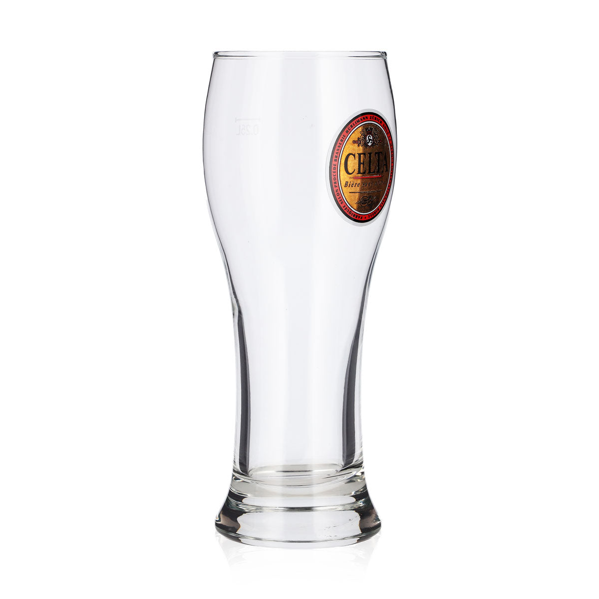 6 Celta Beer Glasses, 0.25 L, Durbor Brasserie Beer Glasses, Willibecher – View 3
