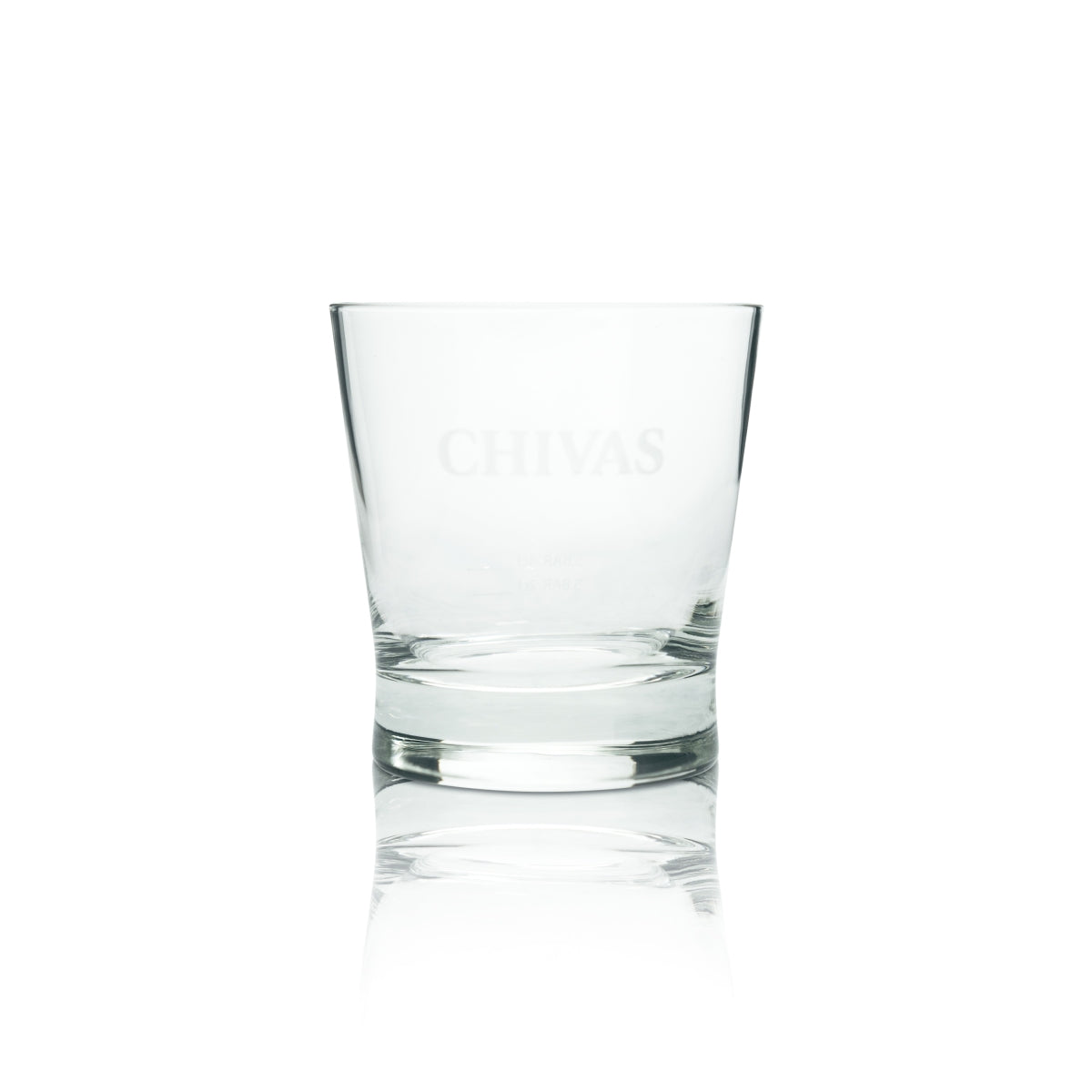6x Chivas Regal Whiskey Glass Tumbler 12 Years Logo – View 2