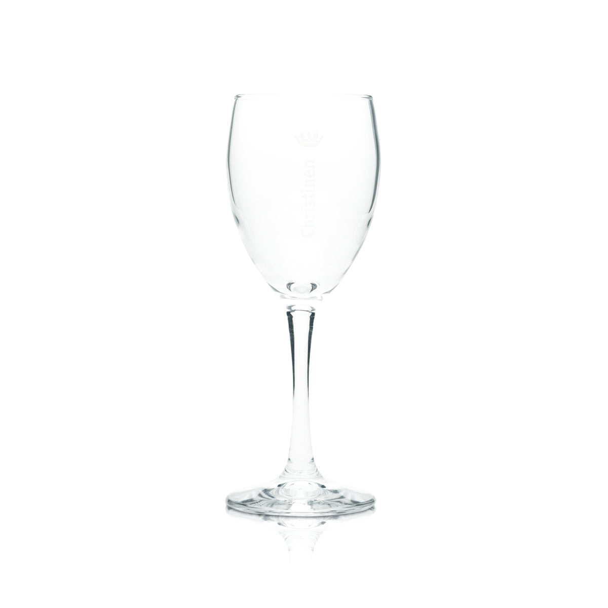 6x Christinen water glass 0.15 l goblet flute tulip glasses mineral spring fountain – View 2