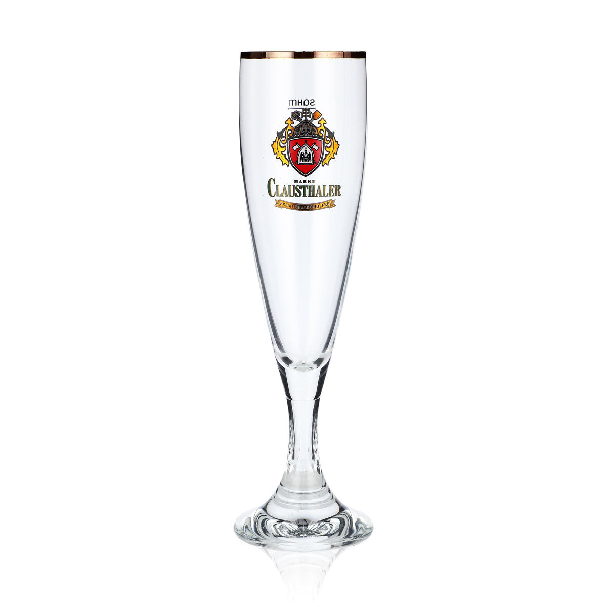 6x Clausthaler Non-Alcoholic Beer Glasses Beer Glasses Trophy Beer Glass 0.2l – View 2