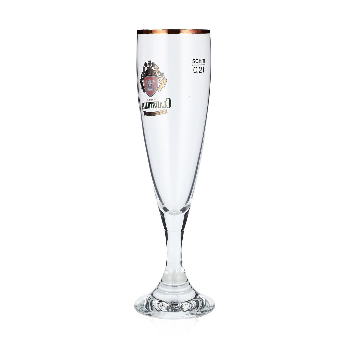 6x Clausthaler Non-Alcoholic Beer Glasses Beer Glasses Trophy Beer Glass 0.2l – View 4