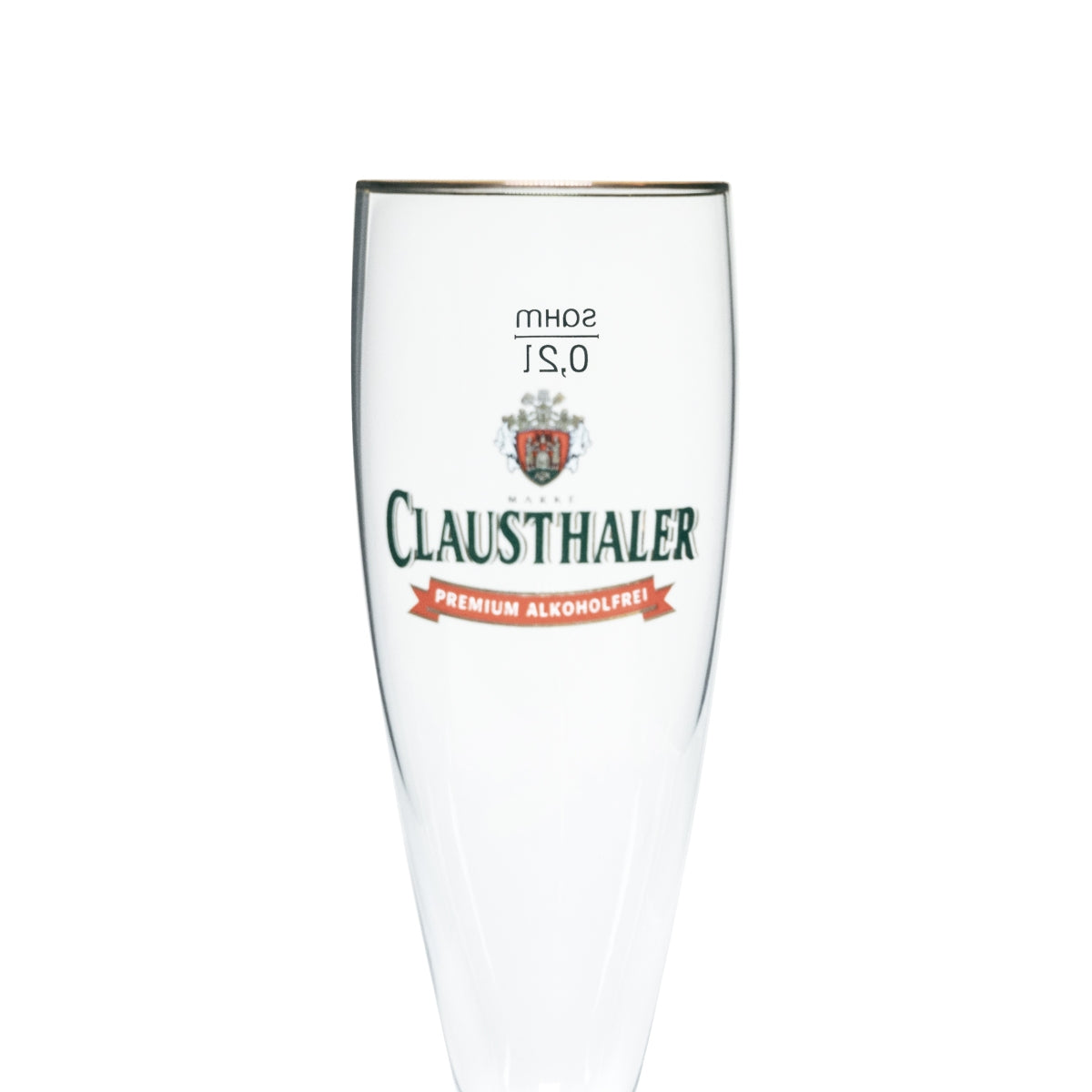 6x Clausthaler Glass 0.2l Tulip Cup Non-Alcoholic Glasses Beer Brewery Gastro Bar – View 4