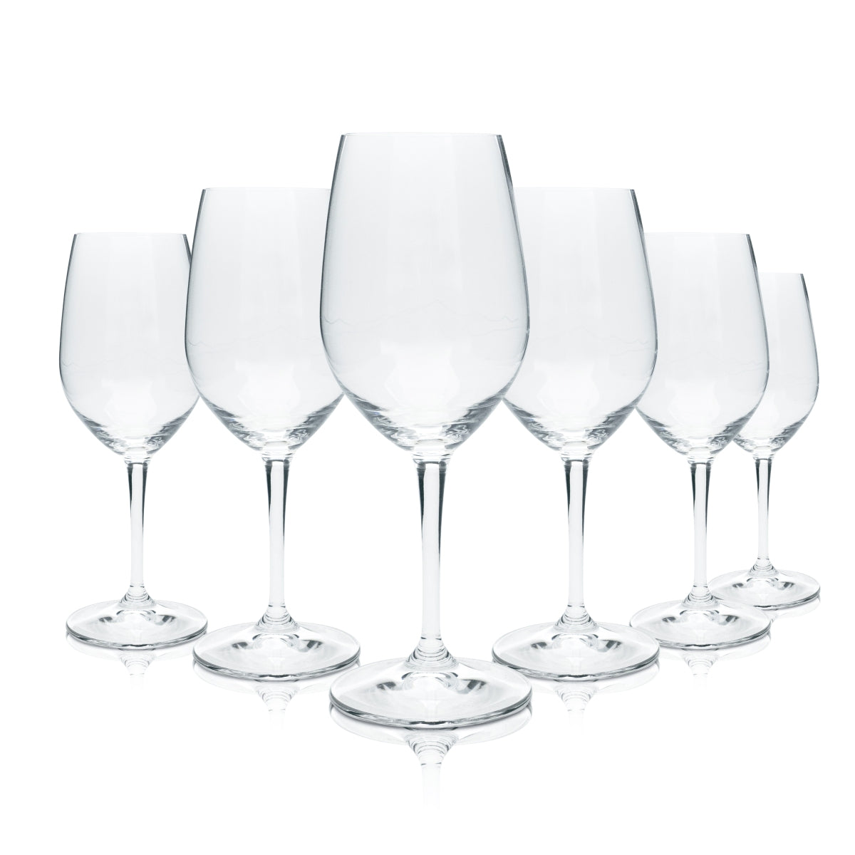 6x Cloudy Bay Wine Glass 0.25l Goblet Stem Glasses Riedel Gastro Pub Aperitif