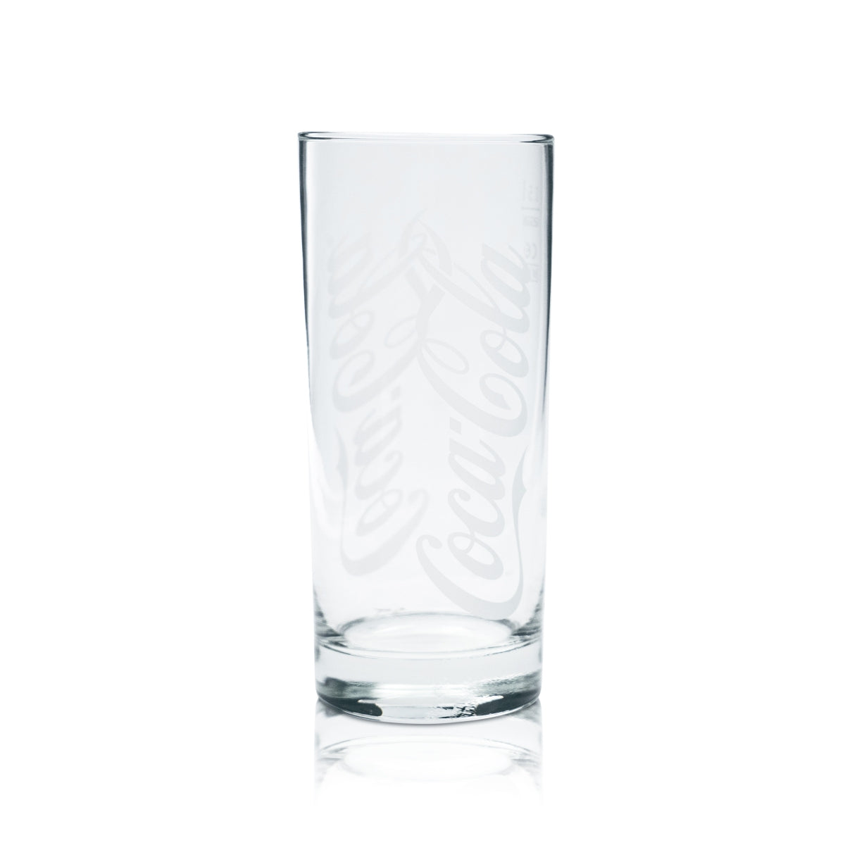 6x Coca Cola glass 0.5l cup Round Wave glasses Calibrated Gastro Soft drink Gastro – View 2