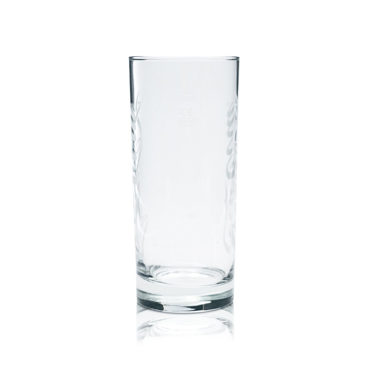 6x Coca Cola glass 0.5l cup Round Wave glasses Calibrated Gastro Soft drink Gastro – View 3