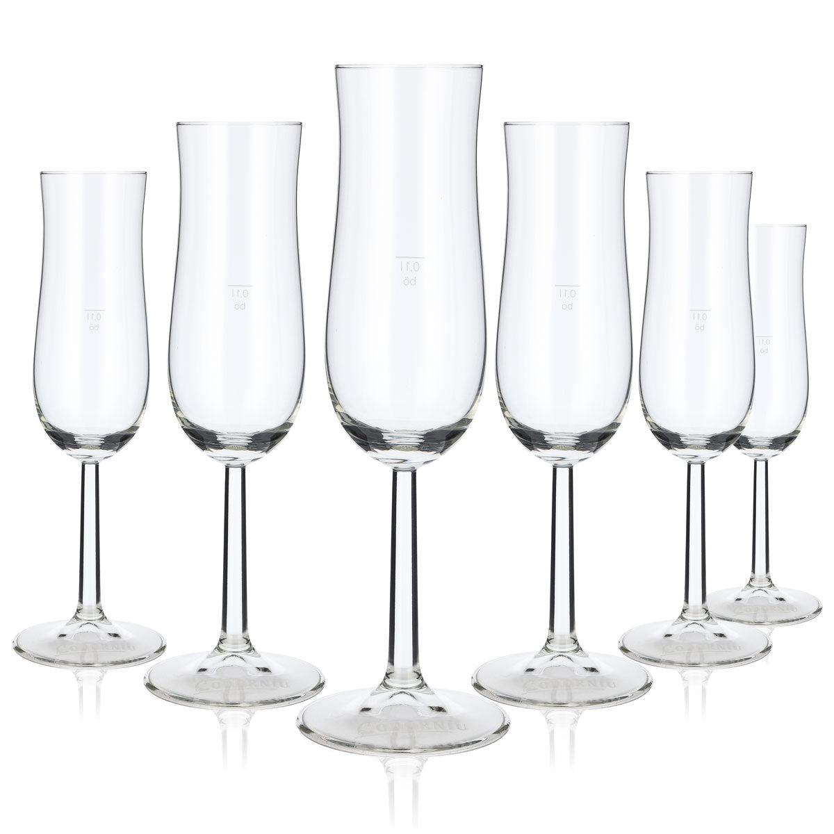 6x Codorniu sparkling wine glasses Flute glasses Sparkling wine glasses Flute 0.1l – View 5