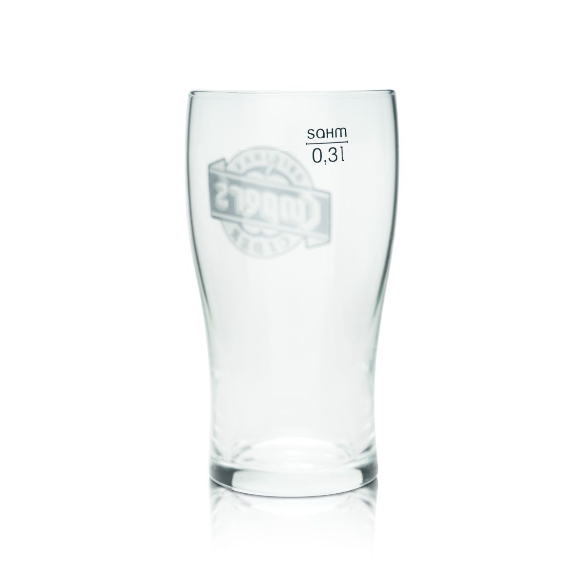 6x Coopers Cider Beer Glass 0,3l Willi Mug Pint Tulip Glasses Original Cider – View 3