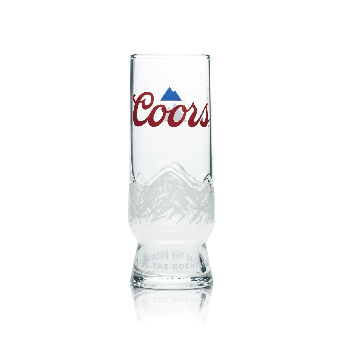 6x Coors Beer Glass 0.25l Goblet Cup Tulip England UK Half Pint Glasses Relief – View 2