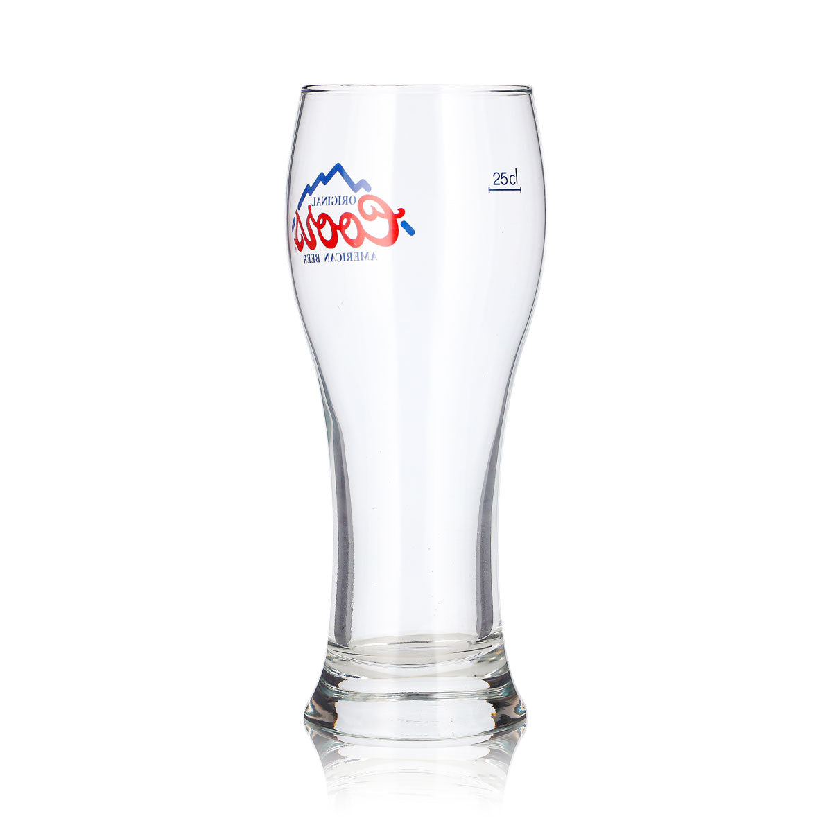 6 Coors Beer Glasses, 0.25 L, Original American Beer (Set of 6) – View 5