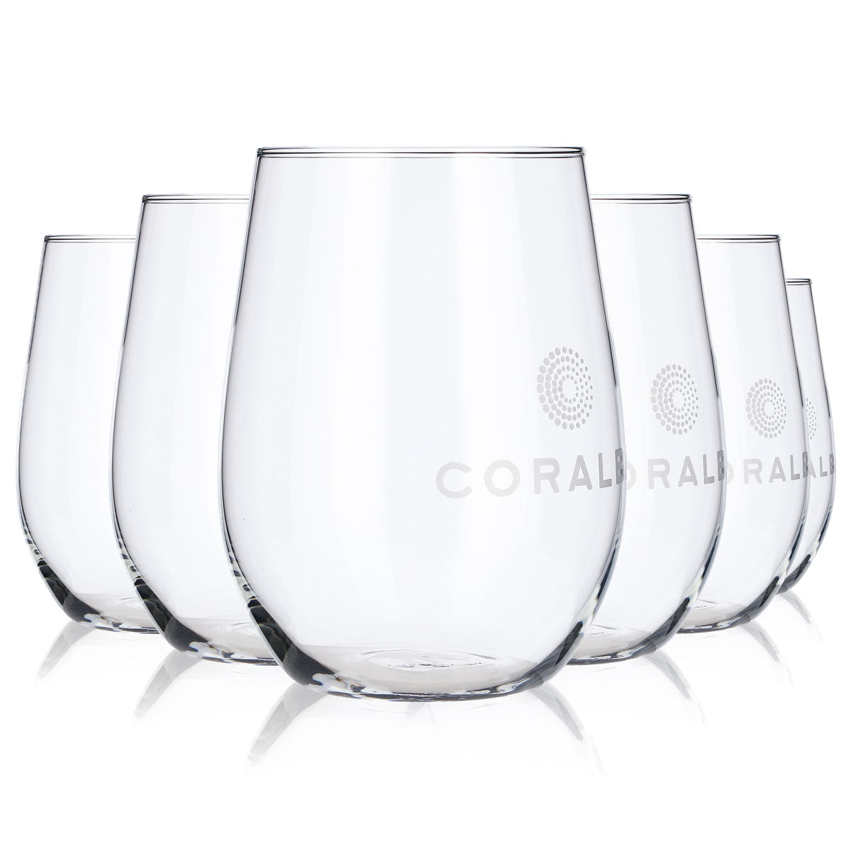 6x Coralba water glasses 0.5l drinking glass Rastal Viana 50 – View 5