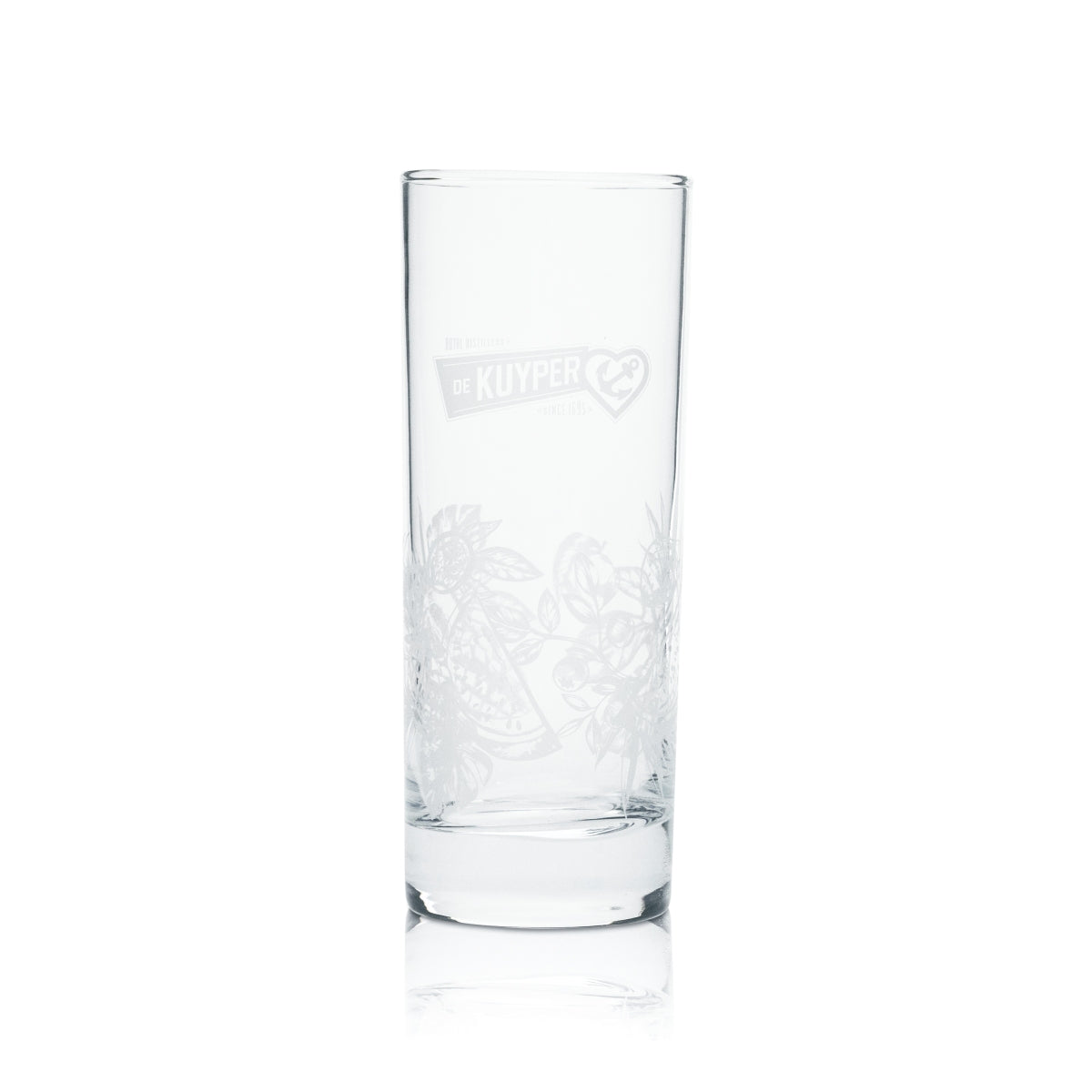6x De Kuyper Long Drink Glass 0.3L Cup Designer Print Glasses Liqueur Netherlands Bar – View 2