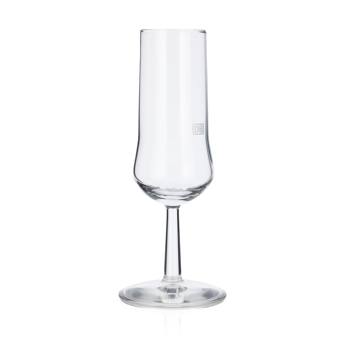6x Deutsche Bahn DB Glass 0.15l Sparkling Wine Glass Flute Champagne Secco Glass Set – View 3