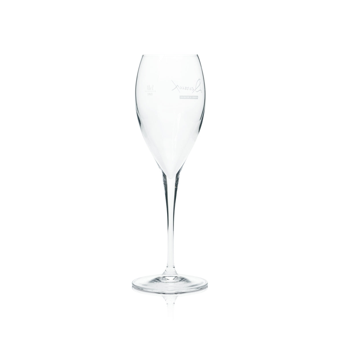 6x Devaux Champagne Glass 0.1L Flute Bowl Oak Wine Sparkling Wine Glasses Gastro Bar