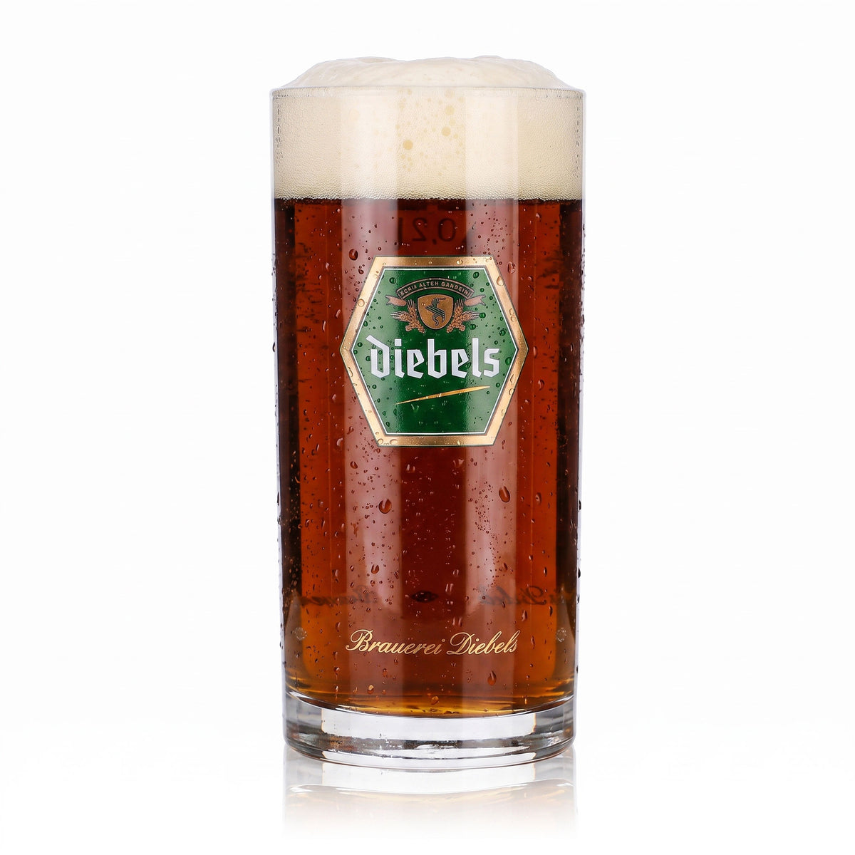 6 Diebels Beer Glasses, 0.2 L, Diebels Sahm Kölsch Glasses (Set of 6) – View 2