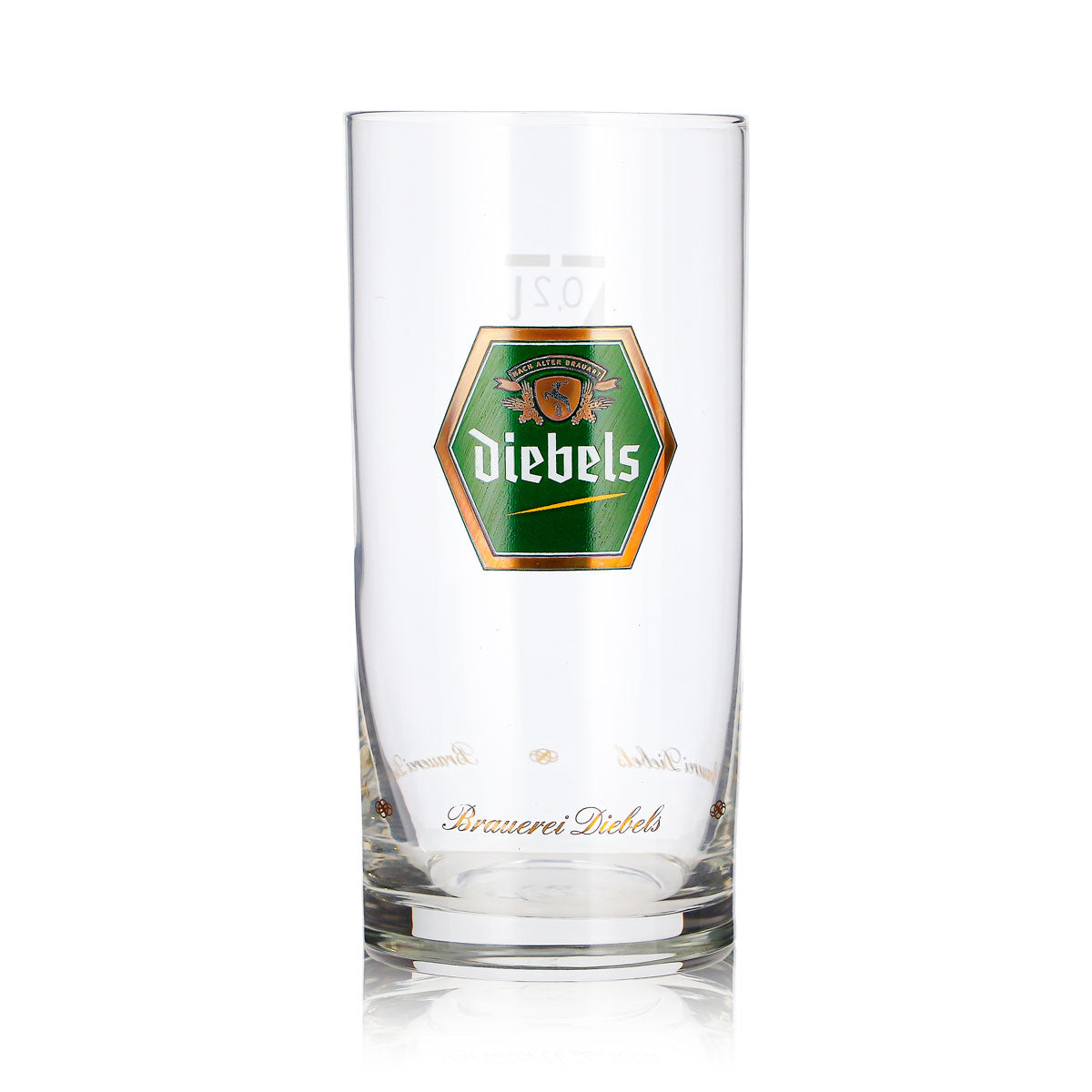 6 Diebels Beer Glasses, 0.2 L, Diebels Sahm Kölsch Glasses (Set of 6) – View 3