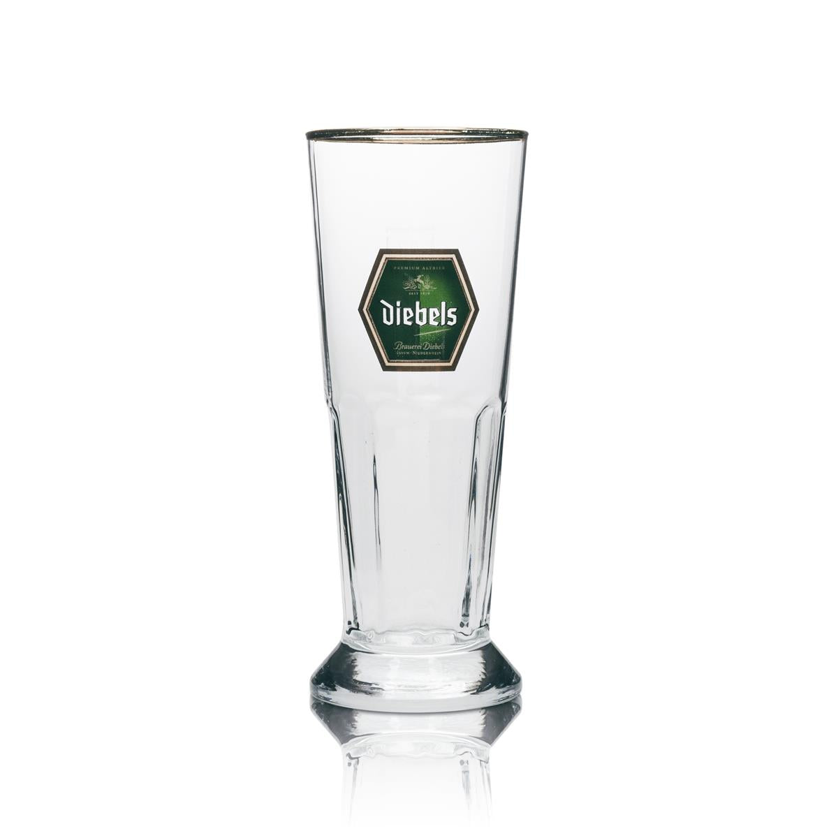 6x Diebels Beer Glass 0.3l Cup – View 2