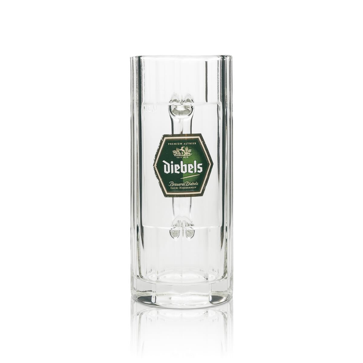 6x Diebels beer glass 0.3l mug Sahm – View 2