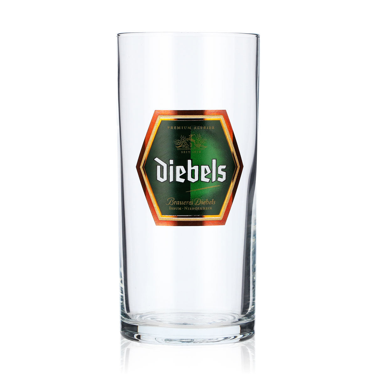 6x Diebels Beer Glass Altbier Glass 0.1l Beer Glasses Stange Becher Rastal – View 2