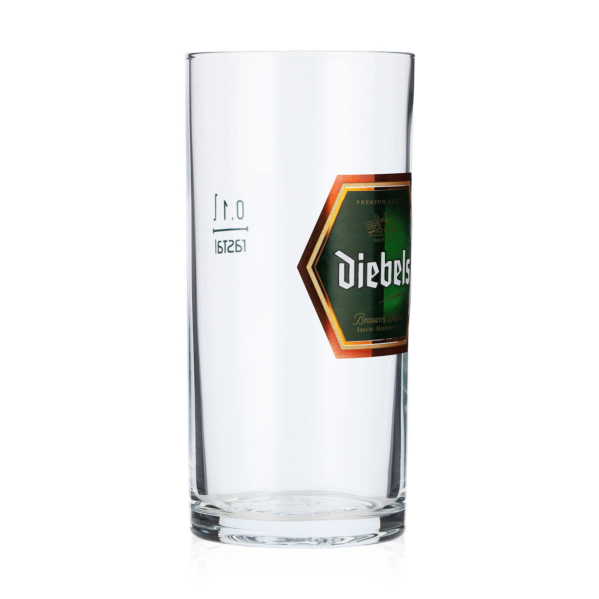 6x Diebels Beer Glass Altbier Glass 0.1l Beer Glasses Stange Becher Rastal – View 3