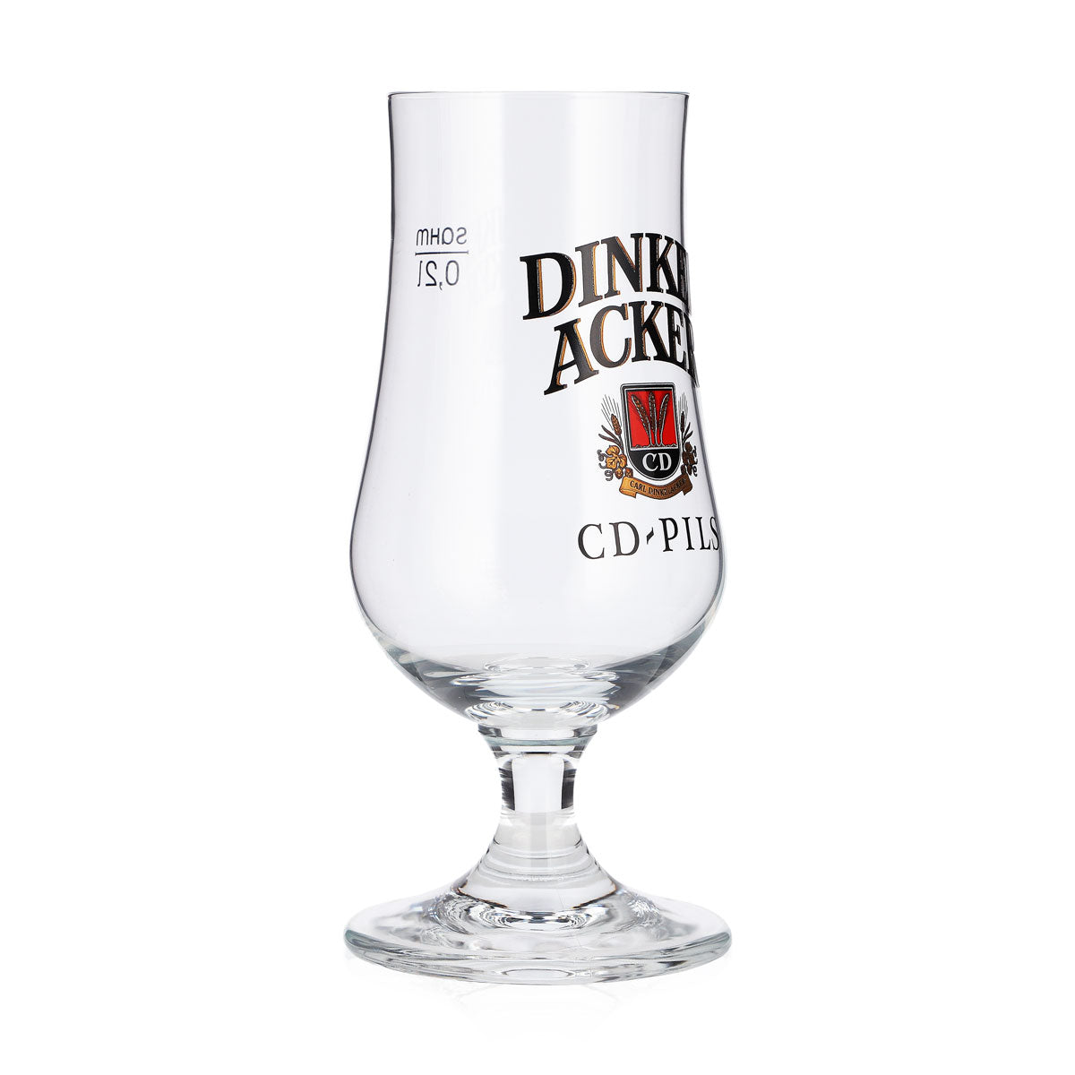 6x Dinkel Acker Beer Glass, 0.2 L, Tulip, CD-Pils, Sahm, Goblet Beer Glass – View 3