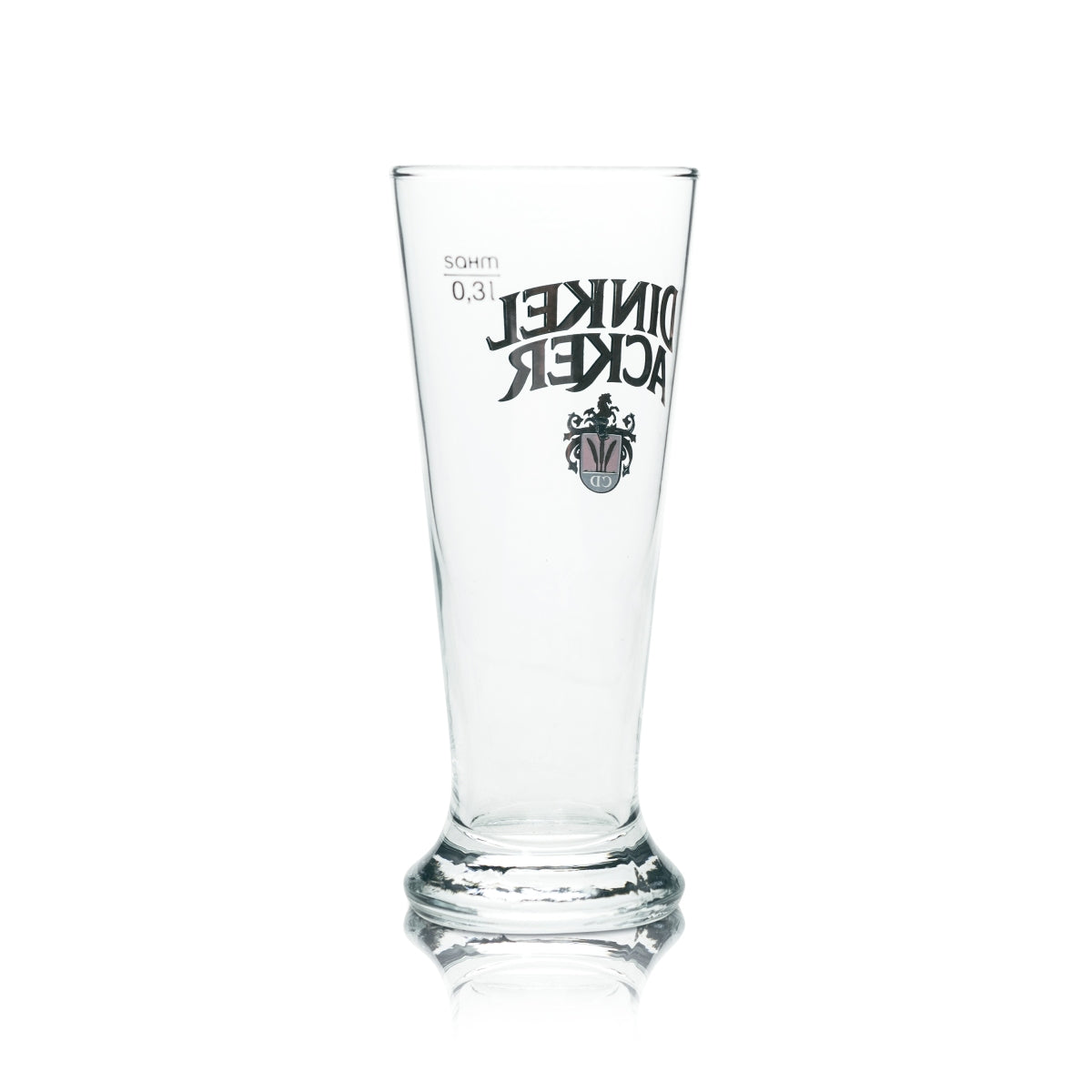 6x Spelt Beer Glass 0.3l Goblet CD Sahm Pils Tulip Glasses Brewery Retro – View 3