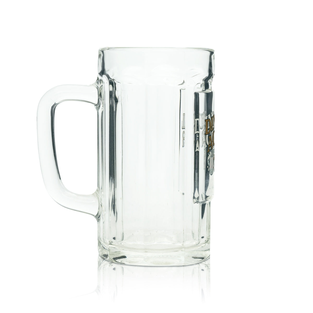 6x Spelt Beer Glass 0.4l Mug Seidel Handle Glasses Tankards Brewery – View 3
