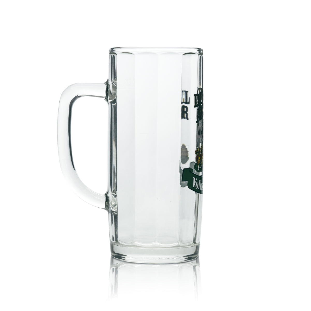 6x Dinkelacker beer glass 0.25l mug festival beer Sahm Seidel handle glasses mugs – View 3
