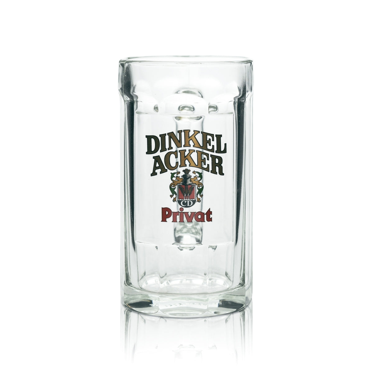 6x Dinkelacker beer glass 0.4 l mug CD-Pils Staufeneck Seidel Sahm Henkel Privat glasses – View 2