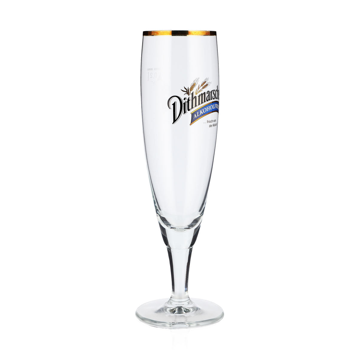 6 Dithmarscher Beer Glasses, 0.2 L, Goblet-Style, Non-Alcoholic, Gold Rim, Ritzenhoff (Set of 6) – View 3