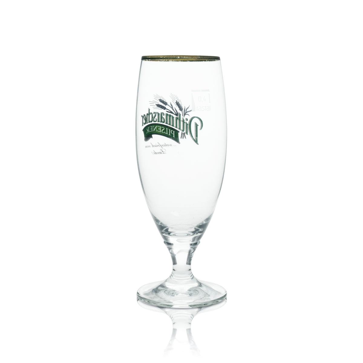 6x Dithmarscher Beer Glass 0.4l Elite Pils Rastal – View 3