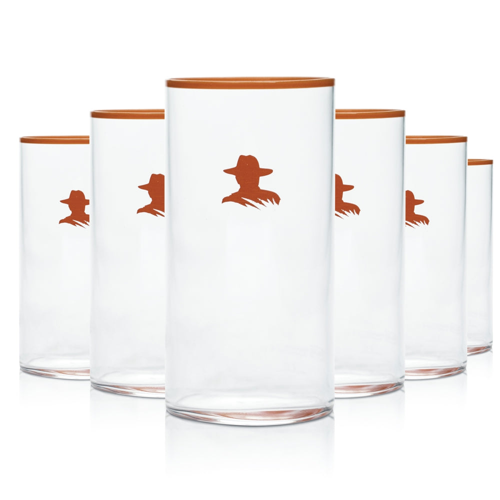 6x Don Julio Paloma Glass 0.375l Cup Drinking Glasses Long Drink Cocktail Aperitif