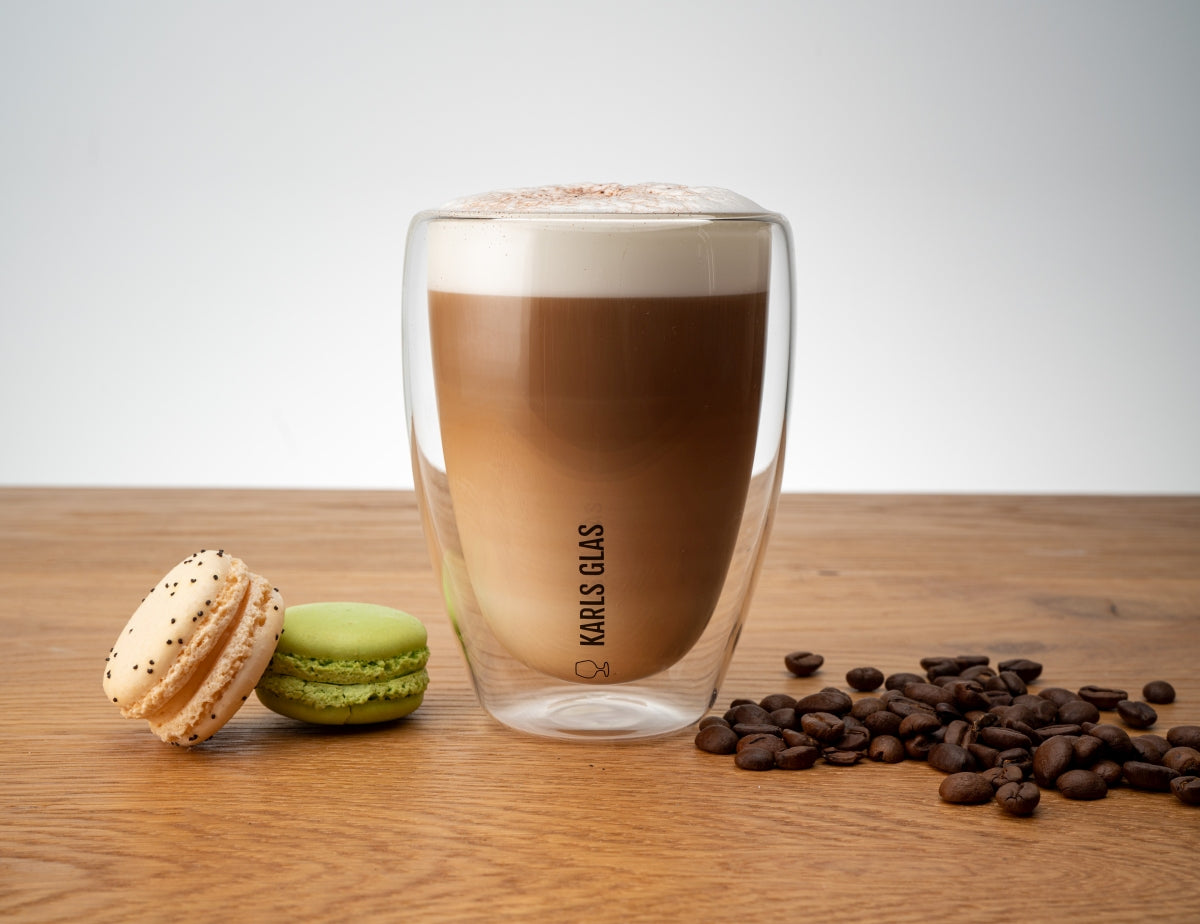 6x double-walled glasses, thermo glass, 0.35 l, latte macchiato, high quality, coffee – View 6