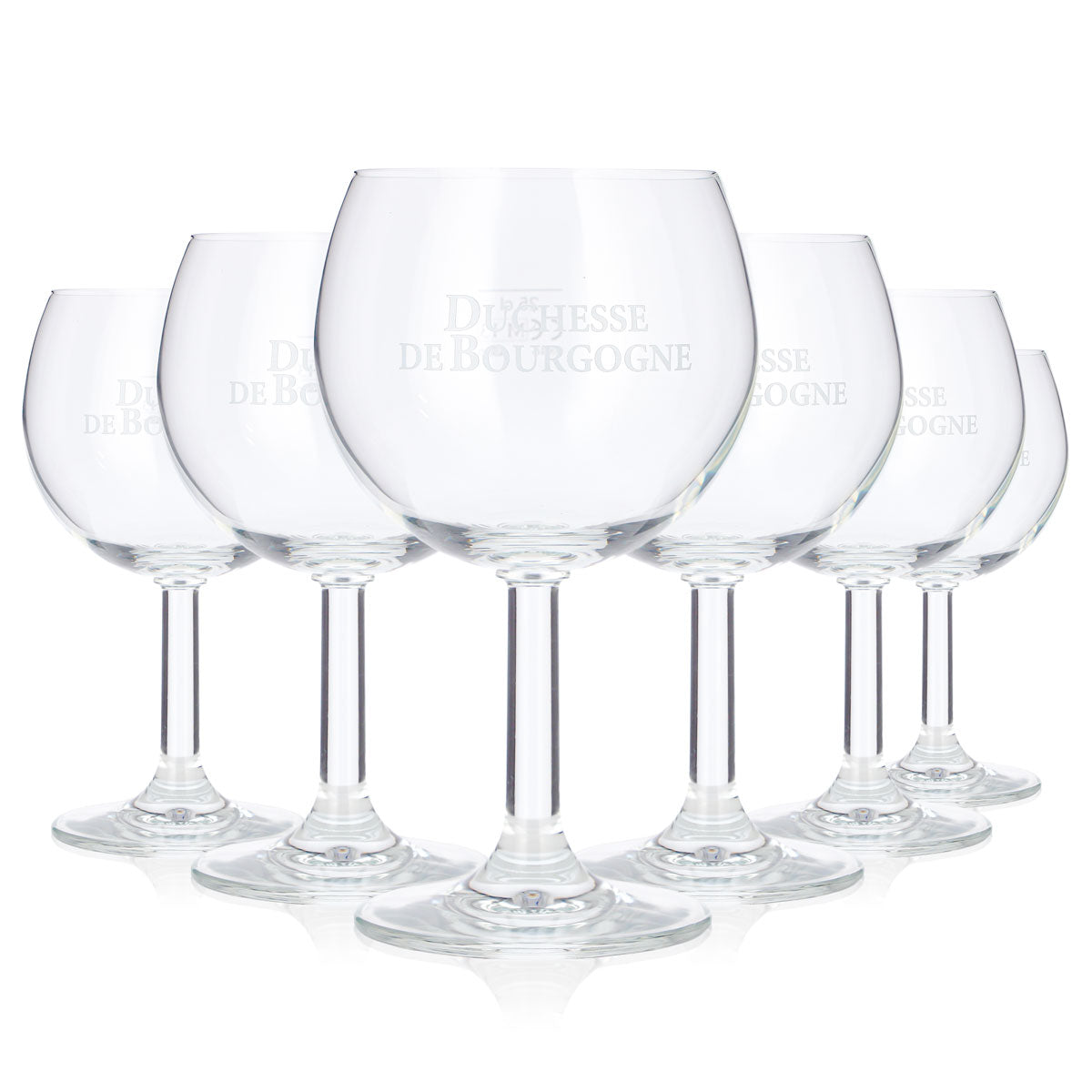 6 Duchesse De Bourgogne Beer Glasses, 0.25 L Goblet (Set of 6)