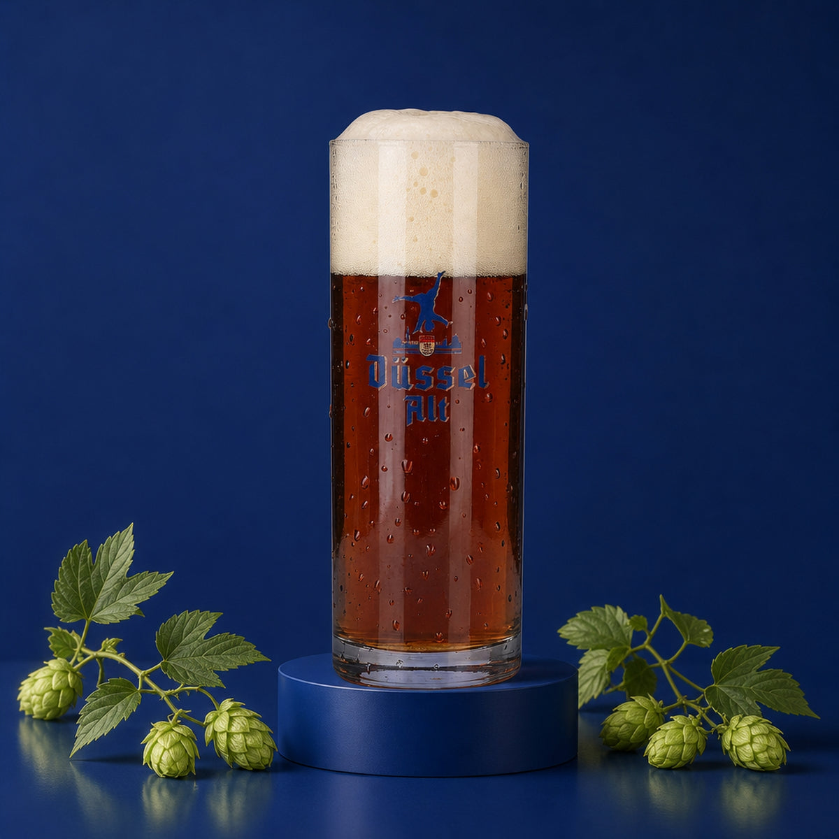 6x Düssel Alt Glass 0.4l Altbier Mug Glass Kölsch Glasses Set Brewery