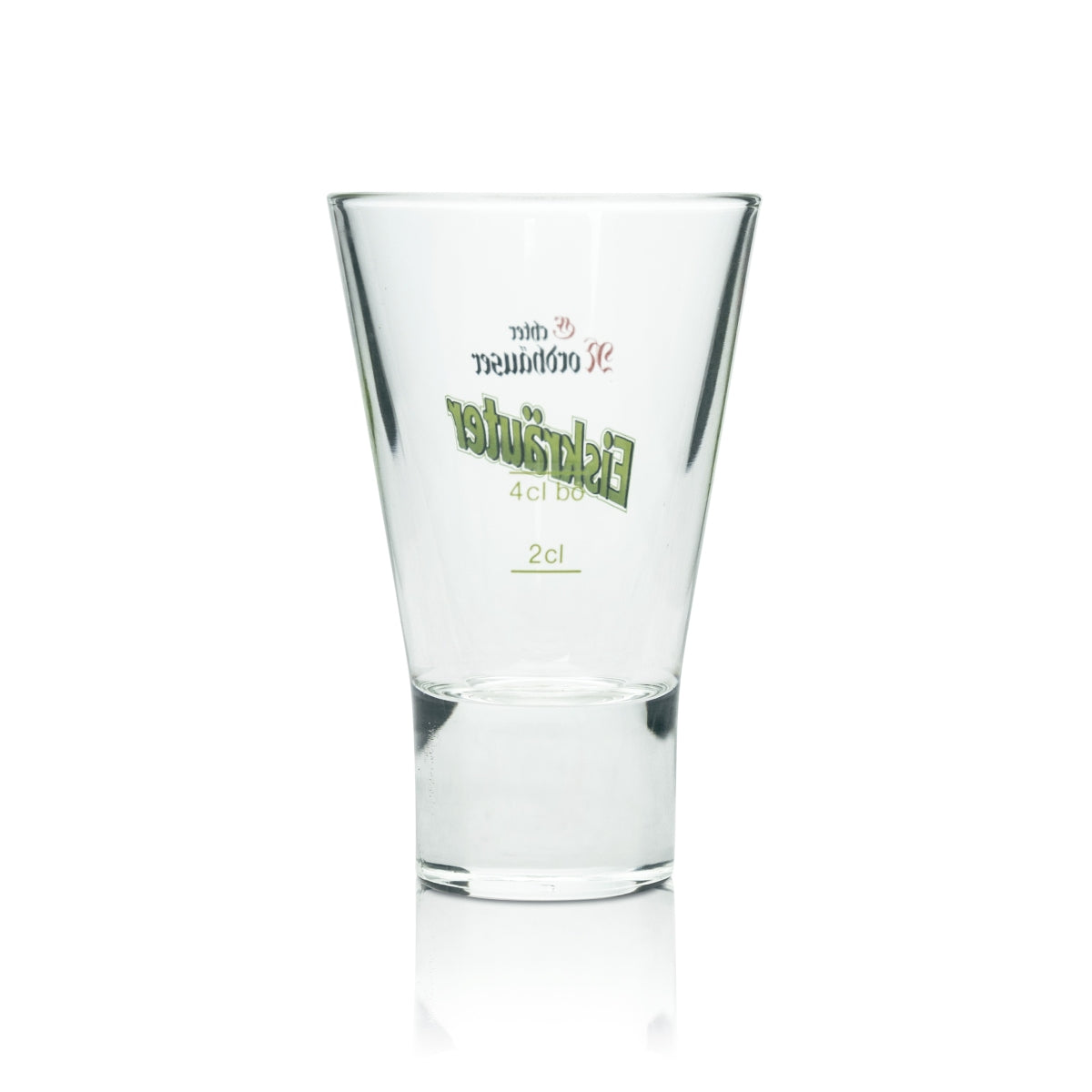 6x Genuine Nordhäuser Korn Glass 4cl Ice Herb Shot Glasses Stamper Shot – View 3