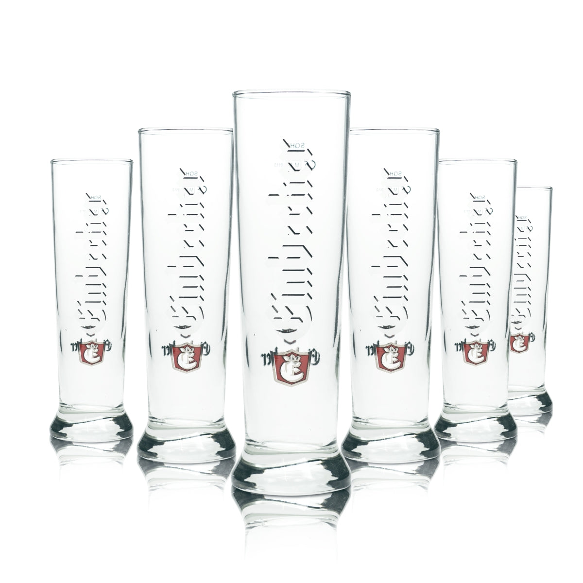 6x Einbecker beer glass 0.3l trophy Vancouver scene glasses brewery cup catering