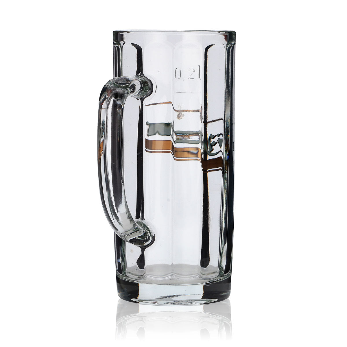 6x Einbeck glass 0.2l beer mug jug Seidel Allgäu glasses – View 4