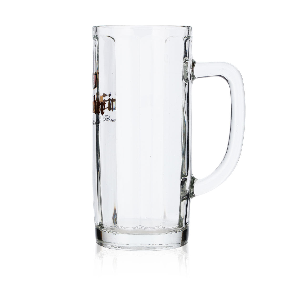 6x Einbecker beer glasses, 0.2 l, mug with gold lettering relief, Sahm Moldau beer glasses – View 5