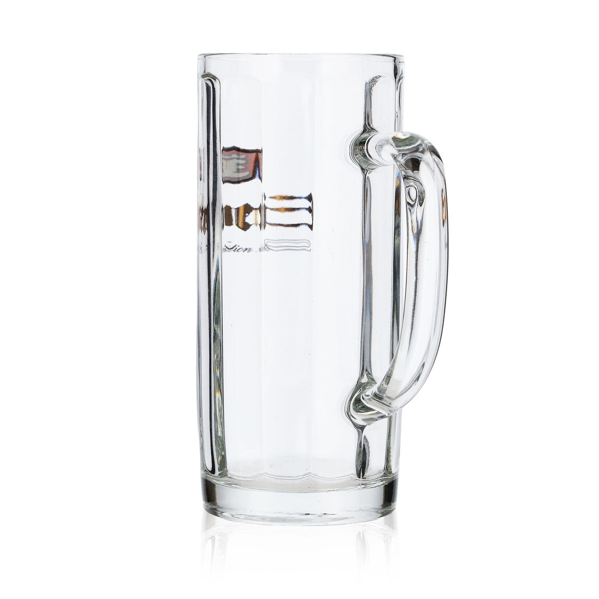 6x Einbecker beer glasses, 0.2 l, mug with gold lettering relief, Sahm Moldau beer glasses – View 6