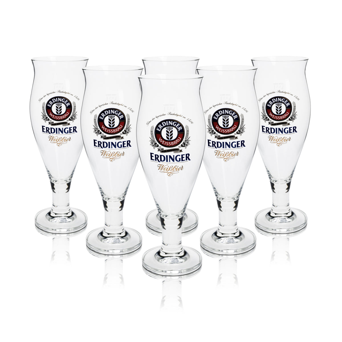 6x Erdinger beer glass 0.5l tulip glass Ritzenhoff Colani – View 4
