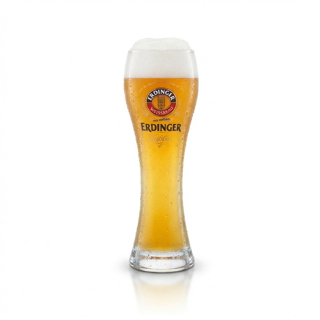 6x Erdinger Glass 0.3l Wheat Beer Yeast Wheat Glasses Gastro Calibrated Bräu Brewery – View 2
